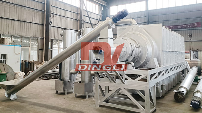 Vietnam Rice Husk Continuous Charcoal Machine