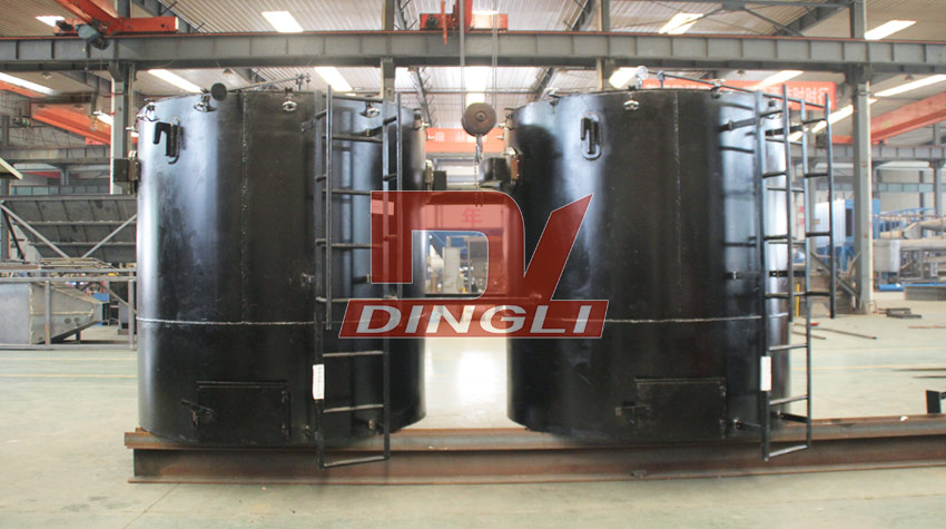 Portugal Bamboo Carbonization Furnace Site