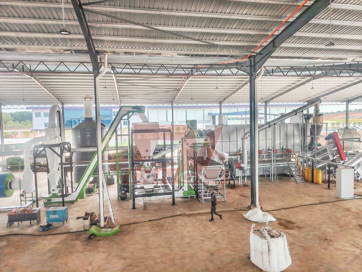 EFB Pellet Carbonization Project In Johor, Malaysia