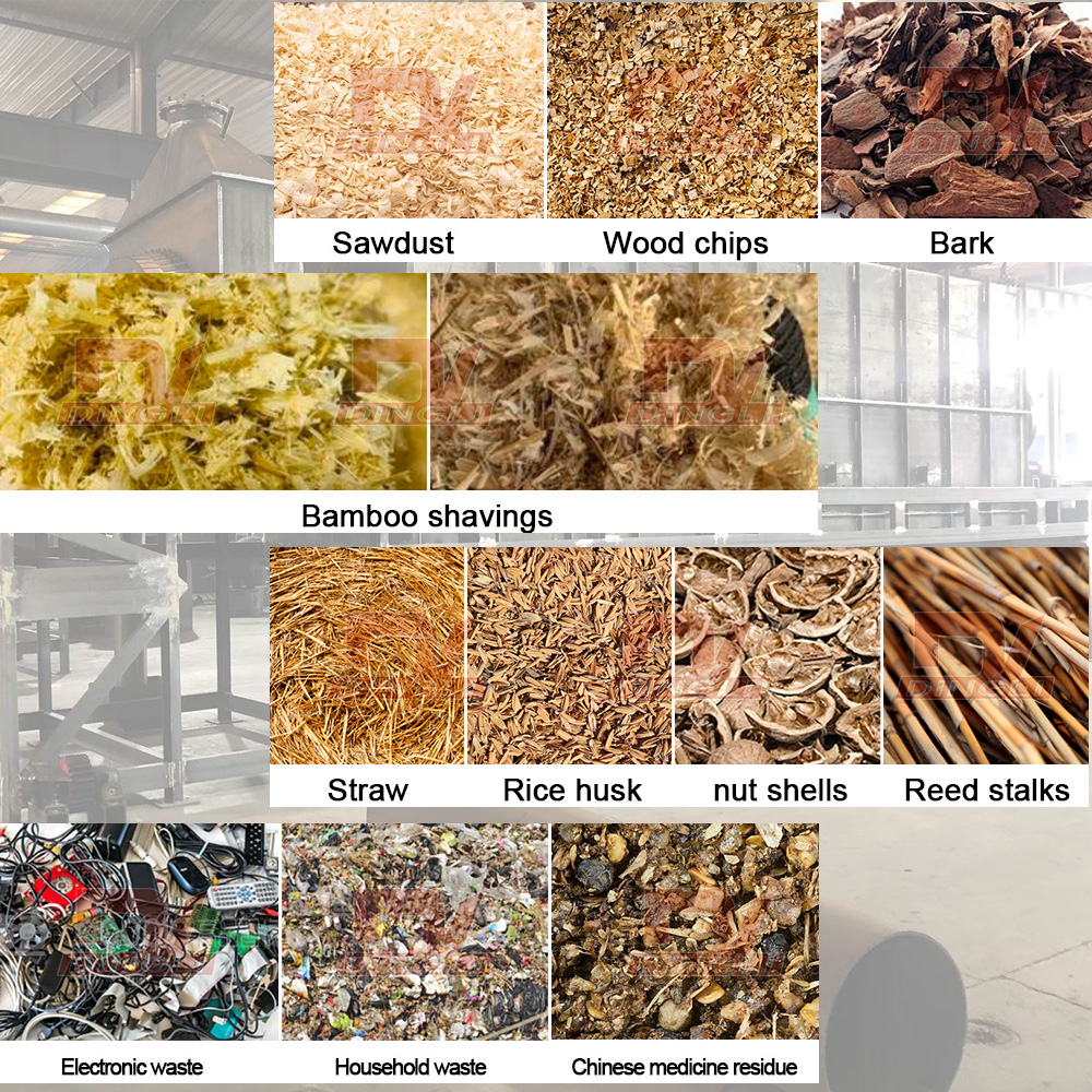 What are the materials of biomass?