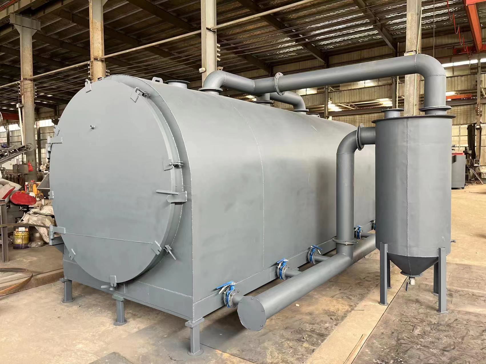 Wood protection strategy in the operation of intermittent carbonization equipment