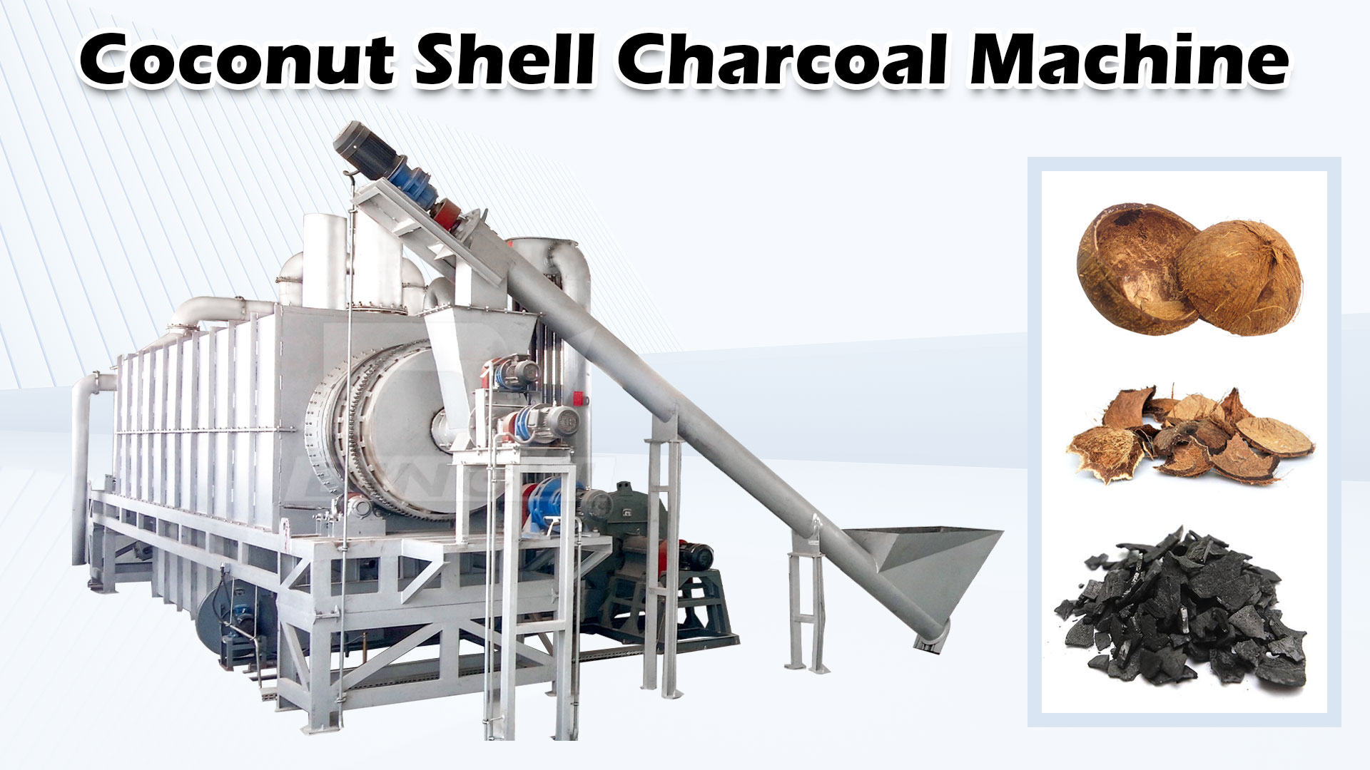 Coconut Shell Carbonizer A Win-Win Choice for Environmental Protection and Economics