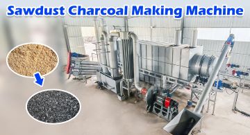 Sawdust carbonization furnaces are the key tool for efficiently producing smokeless charcoal