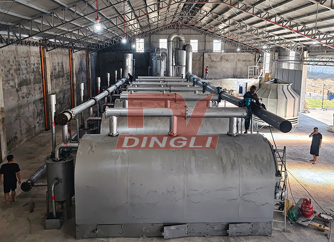 Semi-Continuous Carbonization Furnace Semi-Continuous Carbonization Furnace