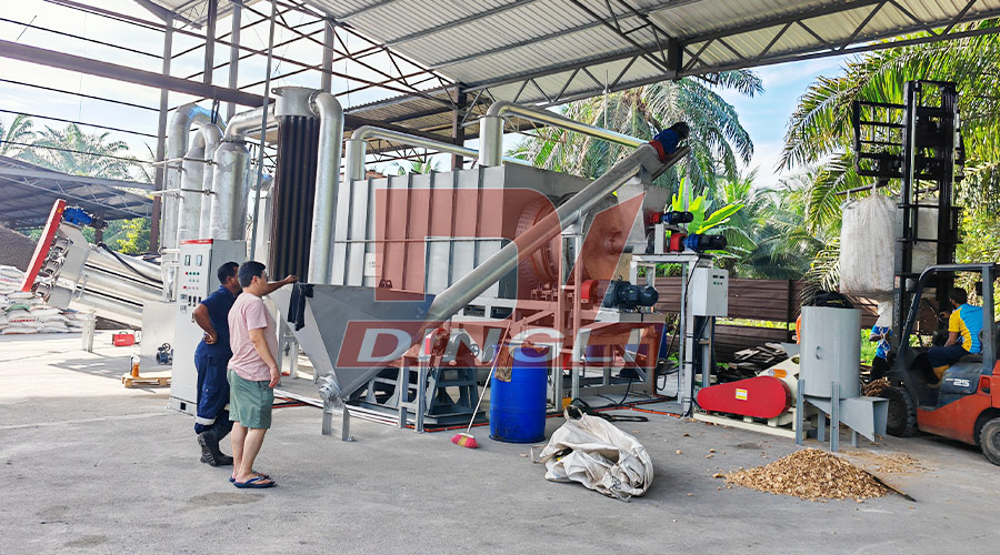 Coconut Shell Charcoal Machine