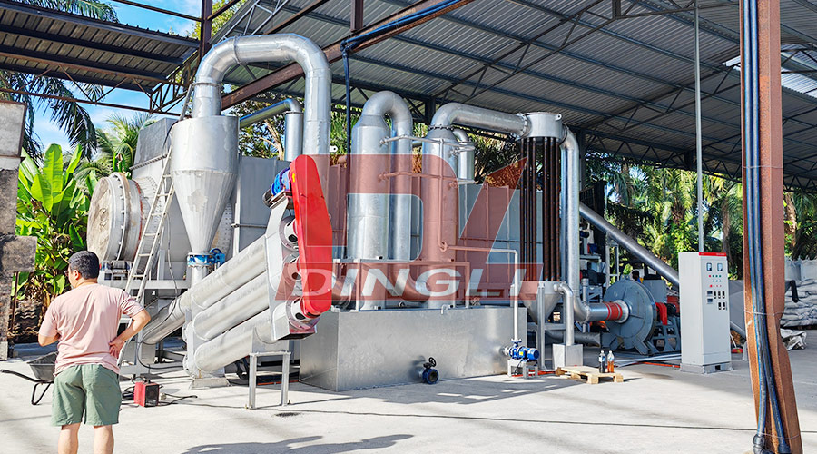 Corn Cob Charcoal Machine