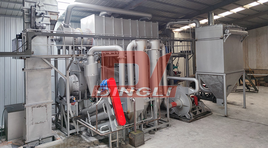 Azolla Biochar Machine